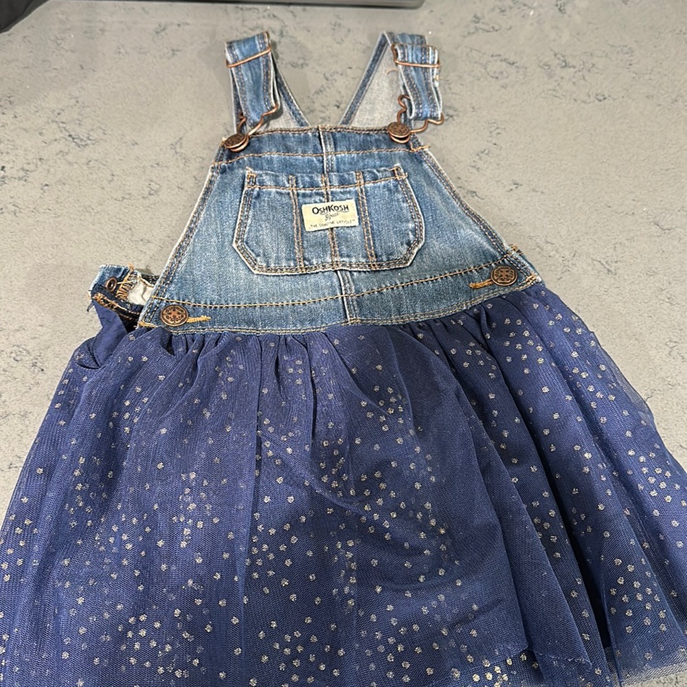 Jean tutu dress